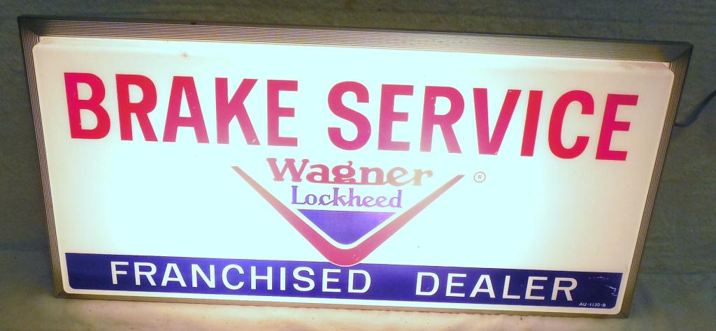 Brake Service Lighted Sign 26'' x 12'' working (1 of 4)