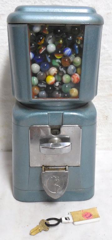 Almond -Ette Gumball Machine Filled w/ Marbles comes w/ (1 of 4)