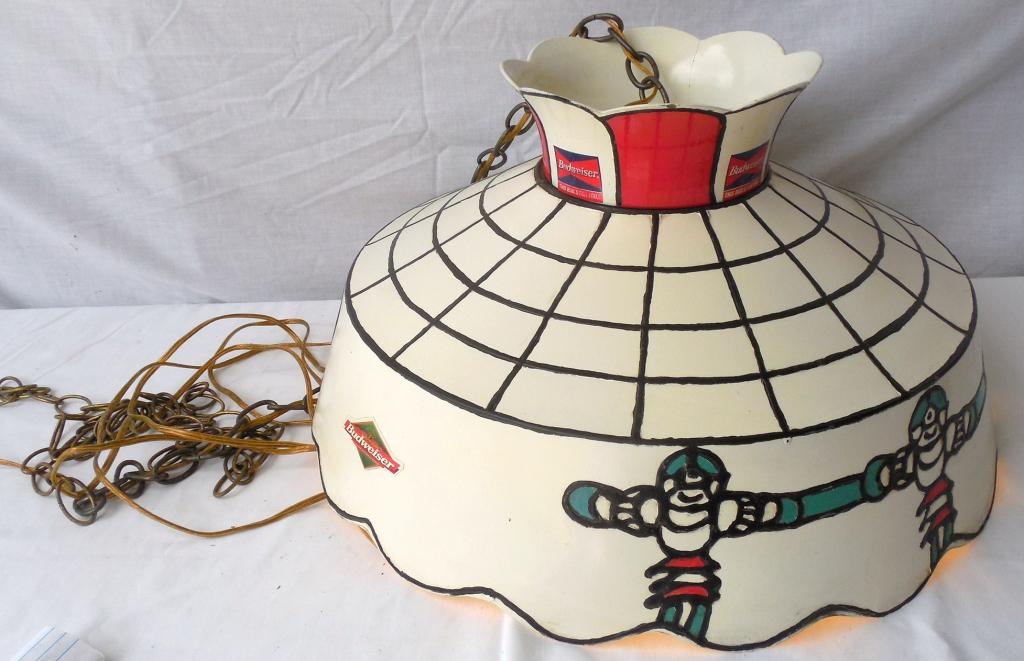 Hanging Budweiser Light Plastic 21'' across (1 of 4)