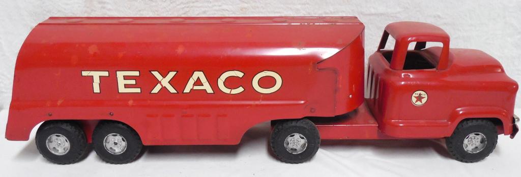 Buddy L Texaco Tanker Truck overall nice condition: overall nice condition used as is see photos