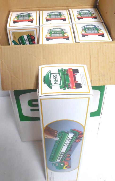 Case of 6 Hess Tanker Truck Banks NIB (1 of 1)