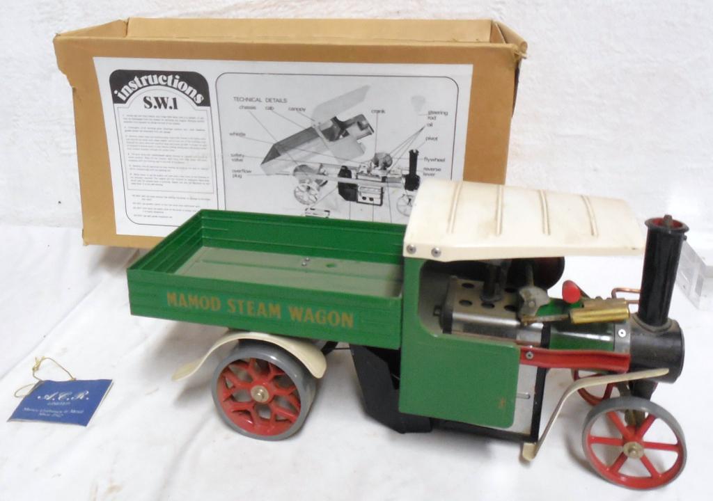 Mamod Steam Wagon in Original Box Nice condition as is (1 of 9)