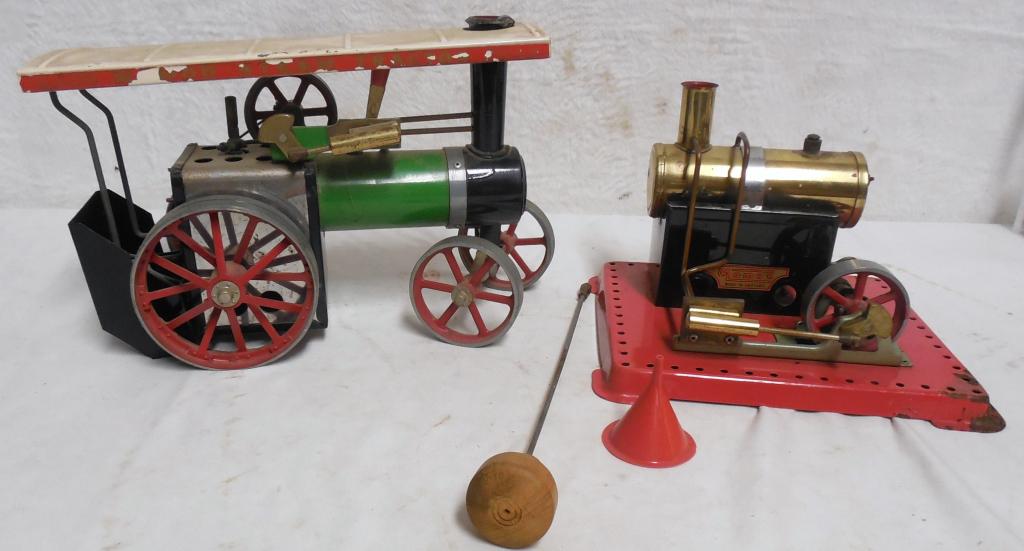 Mamod Steam Engine  and Toy Engine good condition no (1 of 9)