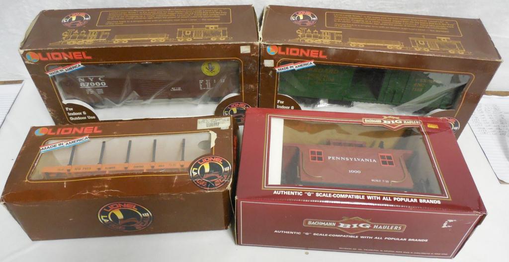 Lot of 4 Lionel Large Scale Train Cars original boxes (1 of 9)