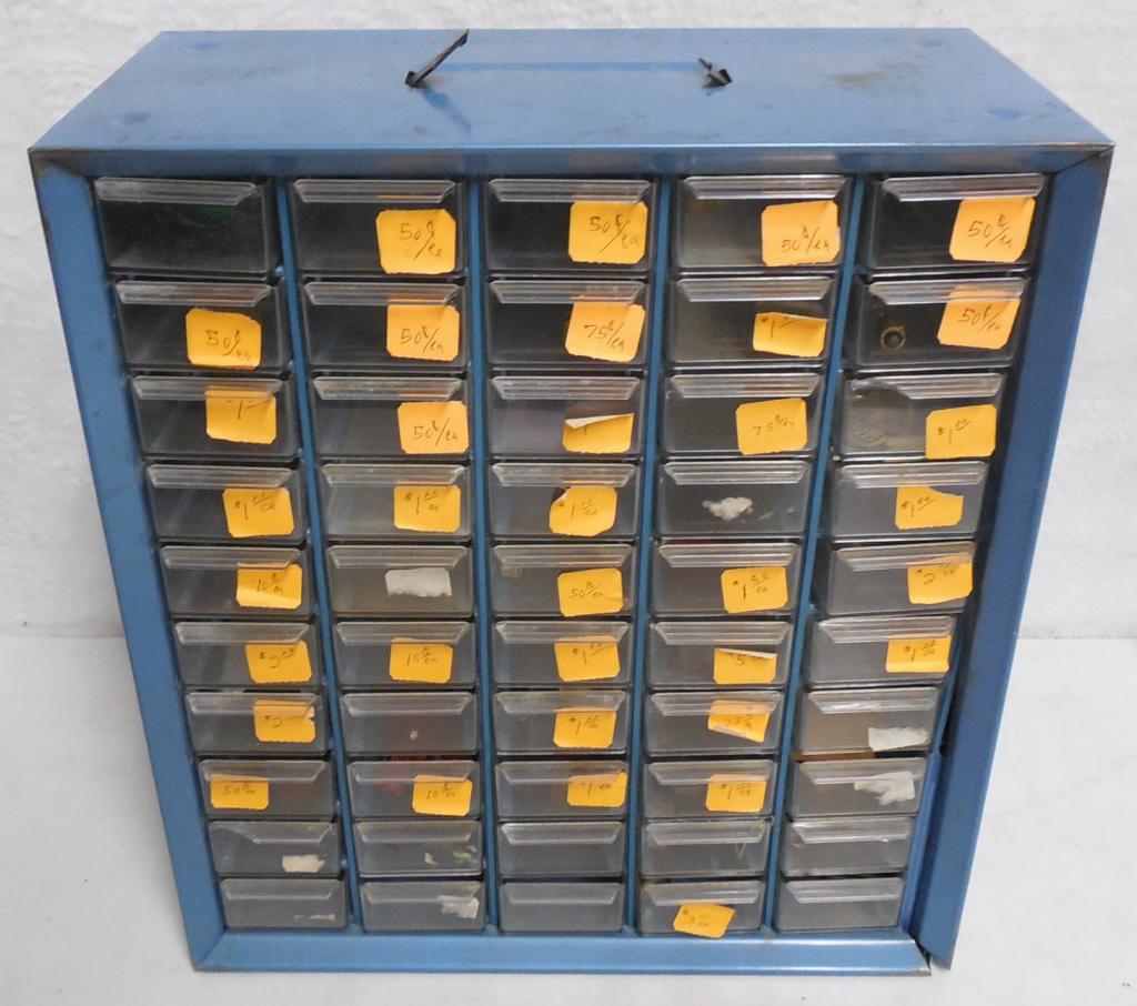 Parts Box with Misc. Train Parts/ Bulbs Etc. used as is (1 of 6)