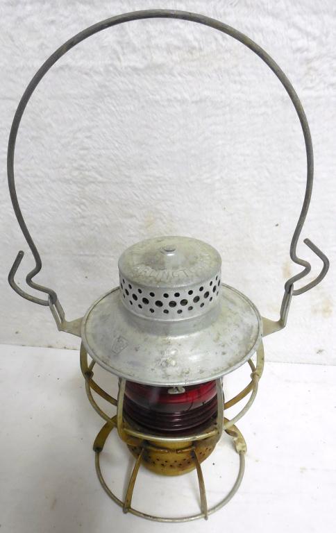 Dressel PRR Lantern Red Globe Pennsylvania RR nice (1 of 4)