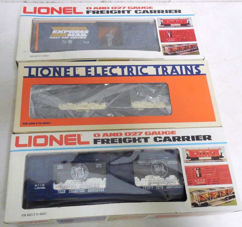 Lot of 3 Lionel Train Cars Original Boxes O / O27 Gauge (1 of 7)