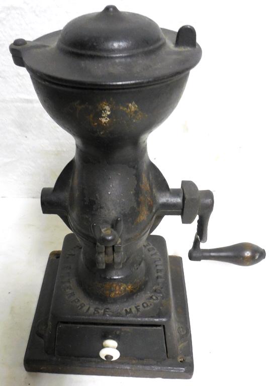 Coffee Grinder Enterprise Phila. Pa Used as is see: Enterprise Phila. Pa Used as is see photos