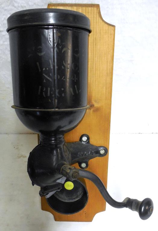 Coffee Grinder Wall Mount Regal No. 44 Used as is see: Regal No. 44 Used as is see photos