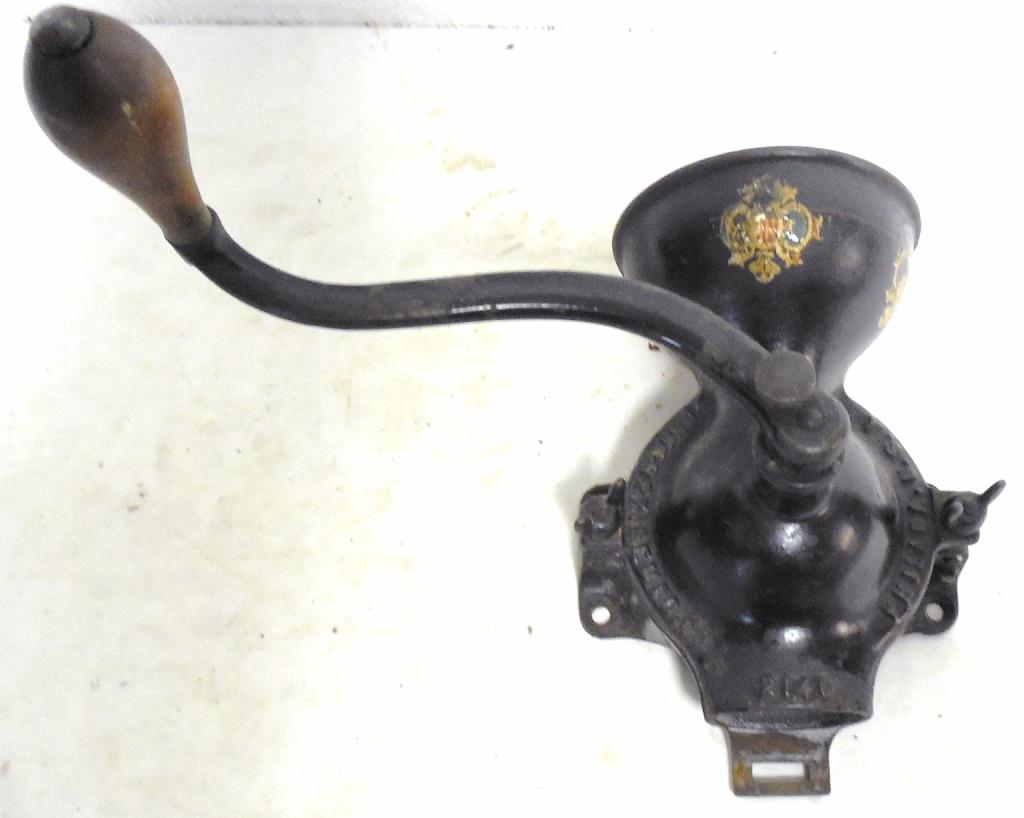 Coffee Grinder Wall Mount Enterprise Phila. Pa No. 00: Enterprise Phila. Pa No. 00 No Catch cup Used as is see photos