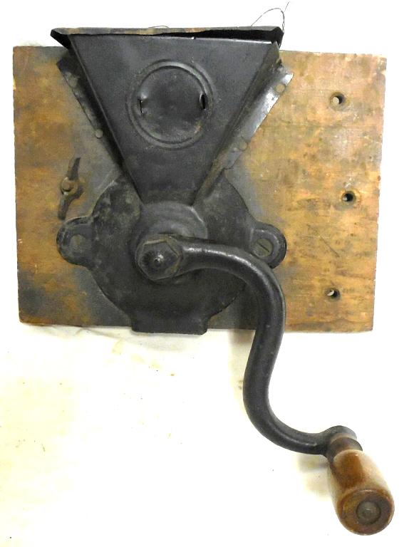 Wall Mount Coffee Grinder no maker name Used as is see: no maker name Used as is see photos