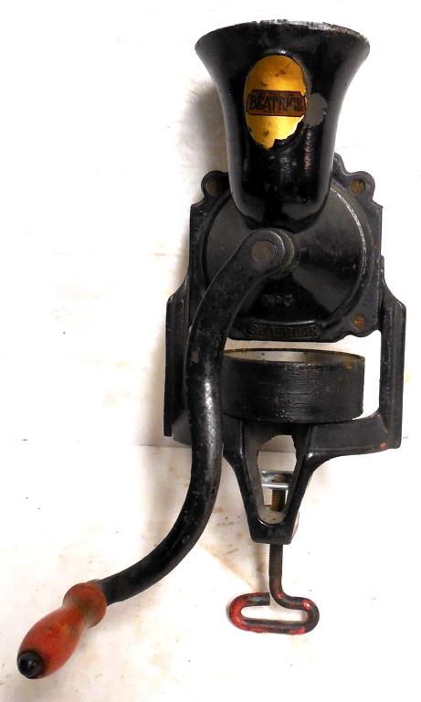 Coffee Grinder Clamp on Style Beatrice No.3 Used as is: Beatrice No.3 Used as is see photos