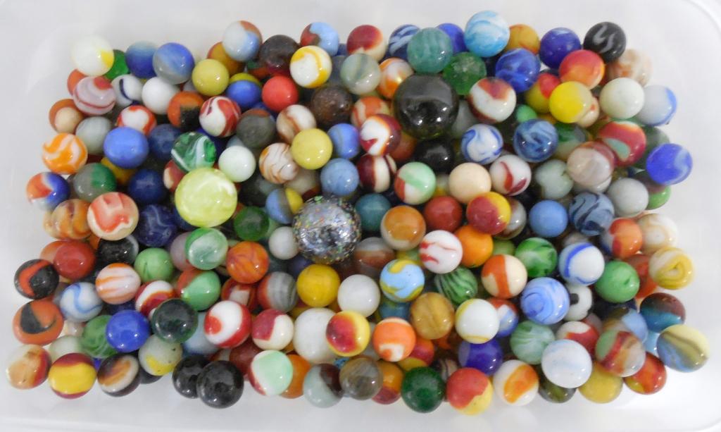 Large Lot of Marbles Used as is see photos: Used as is see photos