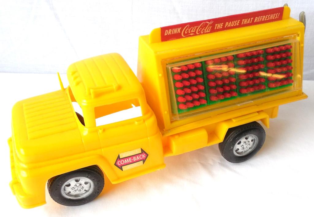 Buddy L Coca-Cola Truck Plastic: Plastic