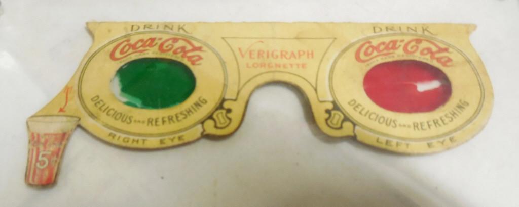 Paper Viewer "Verigraph" 3D Glasses encased in plastic: encased in plastic appear to be fragile