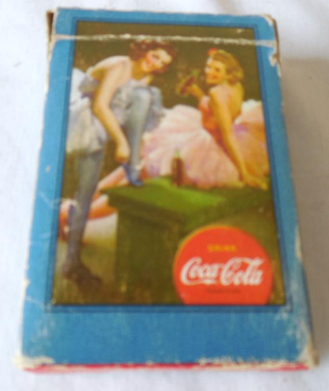 Deck of Coca-Cola Playing Cards box is worn see photos: box is worn see photos