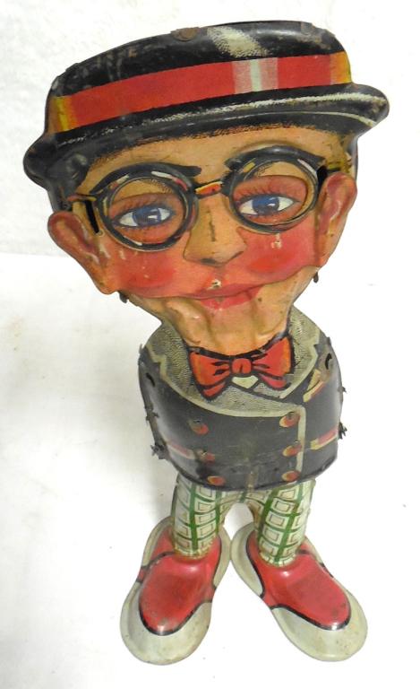 Tin Wind UP Harold Lloyd As is No Arms wind up (1 of 3)
