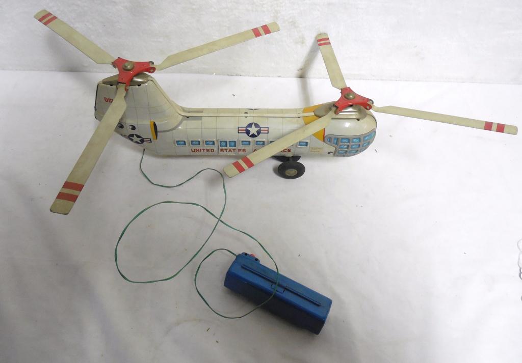 Battery Operated US Air Force Helicopter untested see: untested see photos