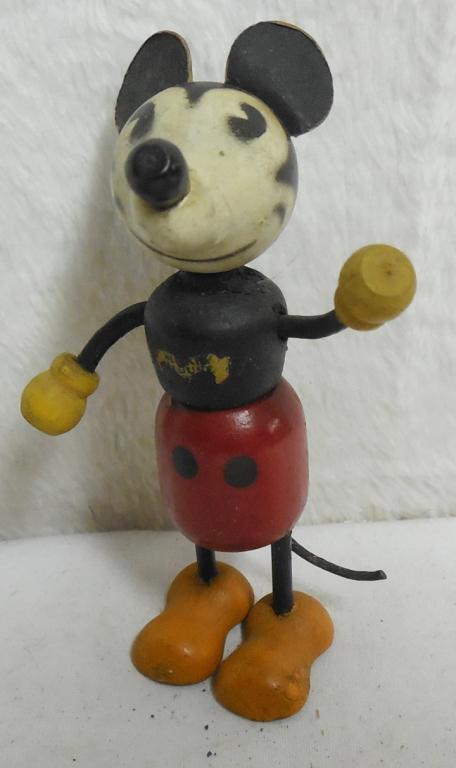 Miniature Mickey Mouse Wood ears are paper removable (1 of 4)