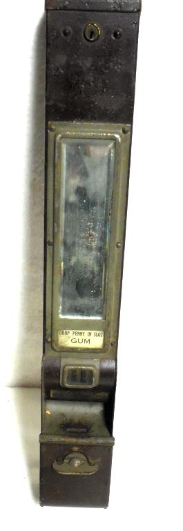 Gum Machine No Name No Key 22" tall: 22" tall