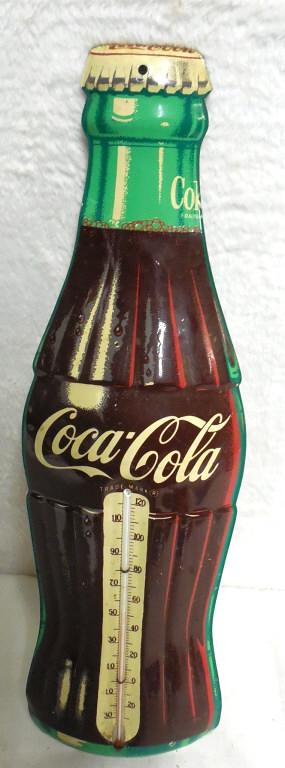Coca-Cola Thermometer Robertson USA 16'' Tall: 16'' Tall