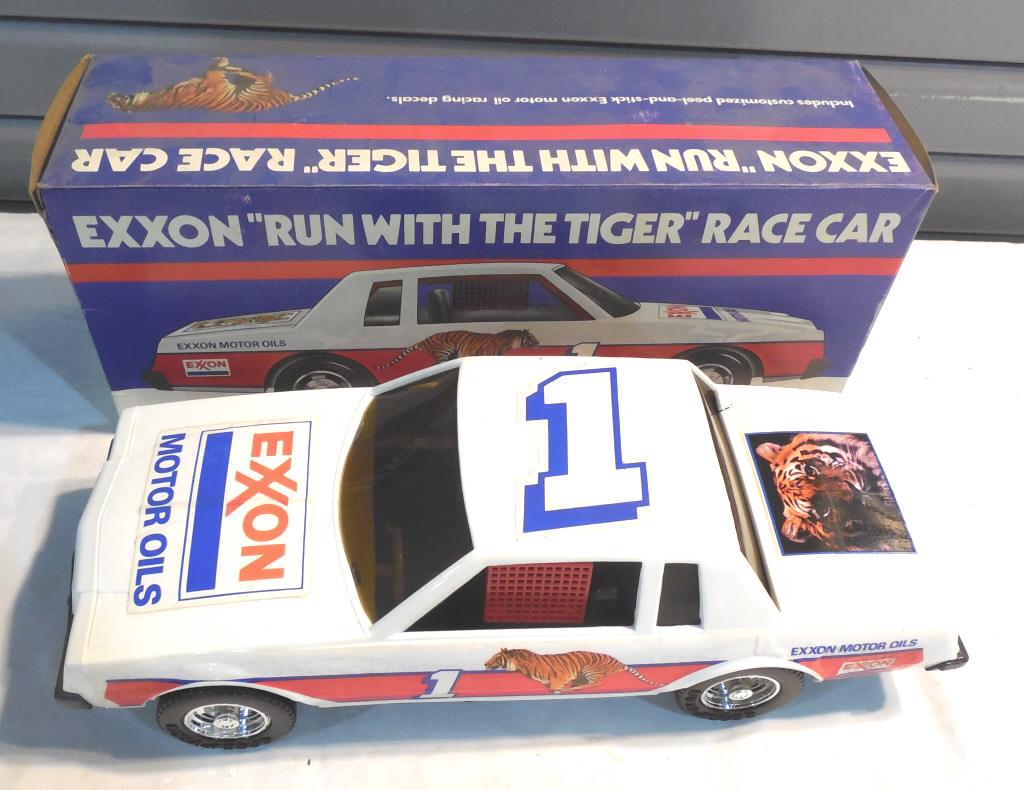 Exxon "Run with the Tiger" Car in Original Box see: see photos