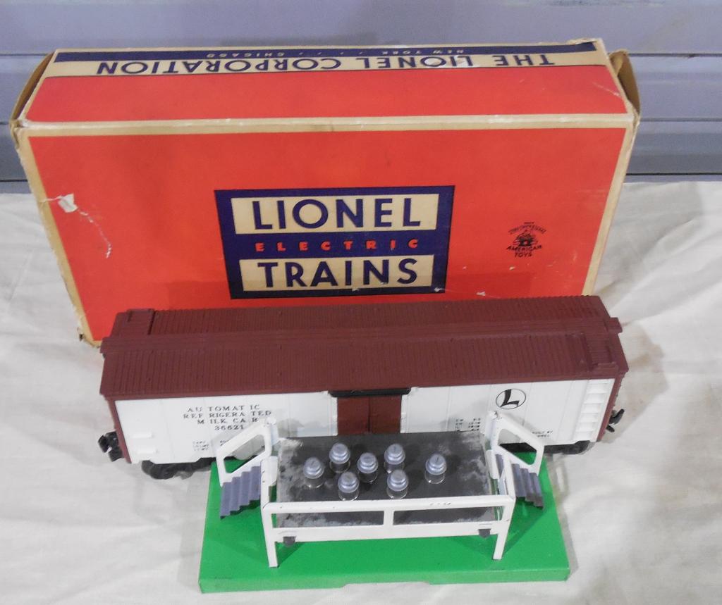 Lionel 3662 Operating Milk Car Original Box comes with (1 of 6)