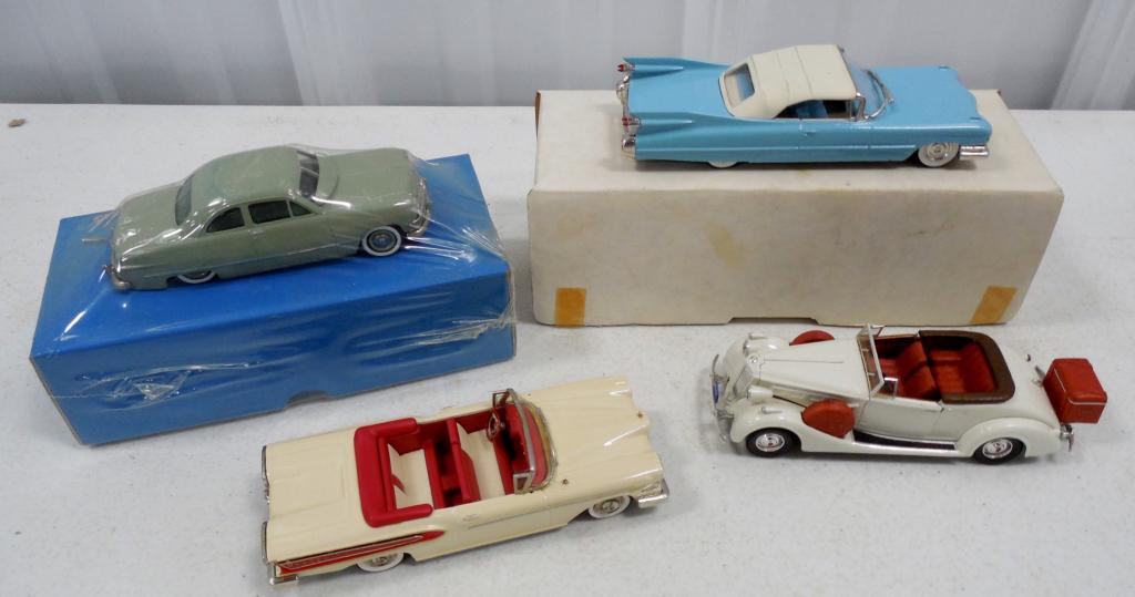 Lot of 4 Model Cars Edsel/Ford Coupe/ Packard / (1 of 7)