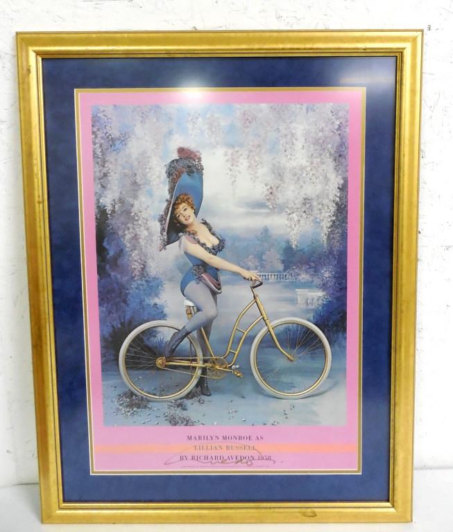 Richard Avedon Print Marilyn Monroe 28'' x 36'' Framed: 28'' x 36'' Framed