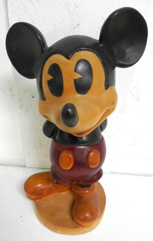 Large Wooden Mickey Mouse Made in USA 19'' Tall: 19'' Tall