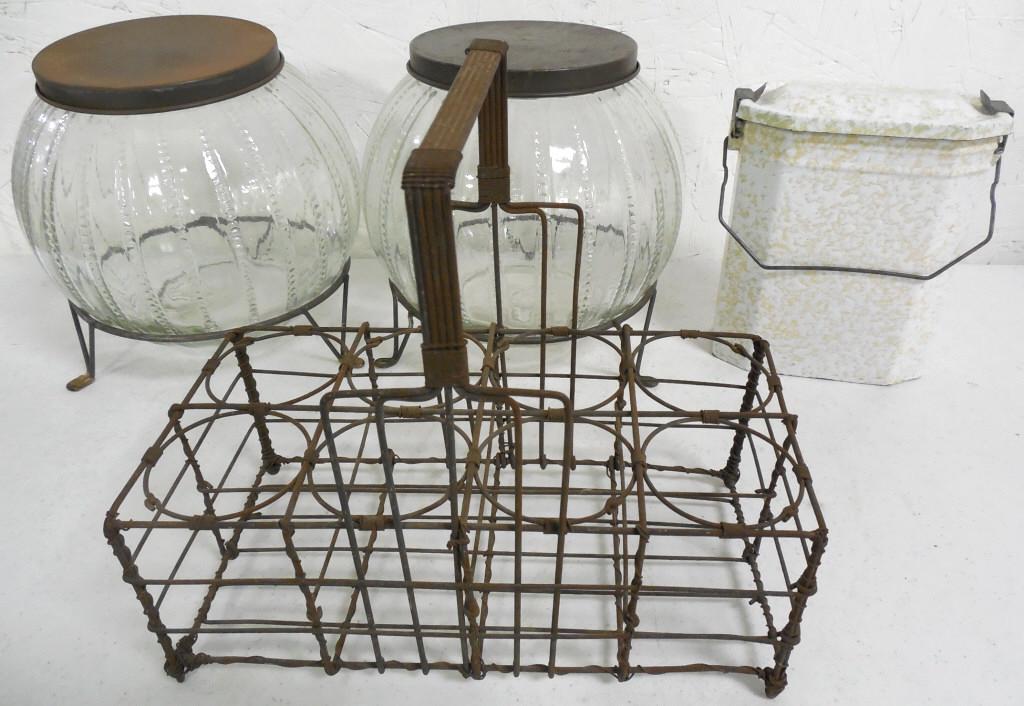 Canisters /Lunch Box / Bottle Carrier see photos: see photos