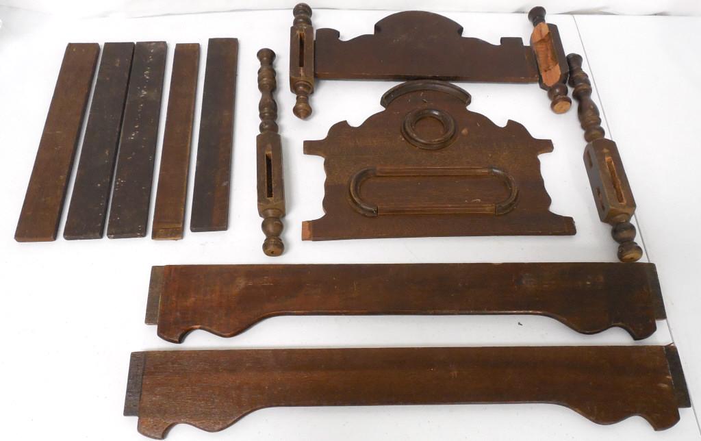 Wooden Doll Bed Needs Assembled may not be complete: may not be complete Used as is