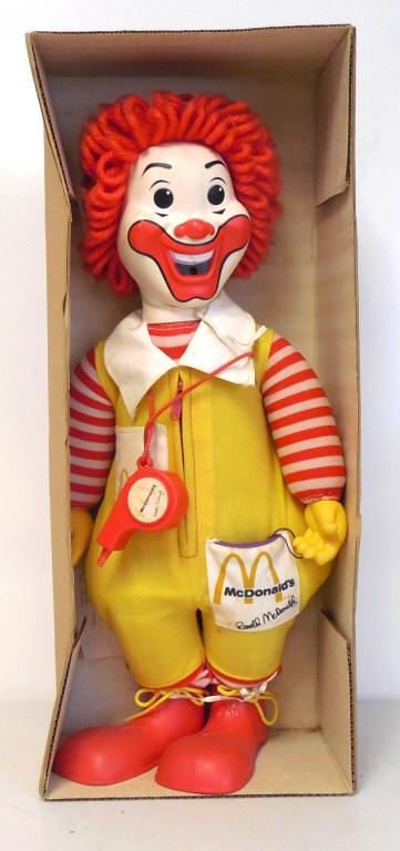 Ronald McDonald Doll w/ box (1 of 2)