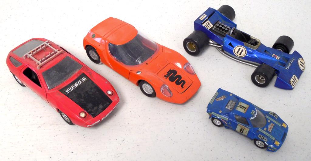 lot of 4 metal cars Solido, Politoys & others (1 of 9)