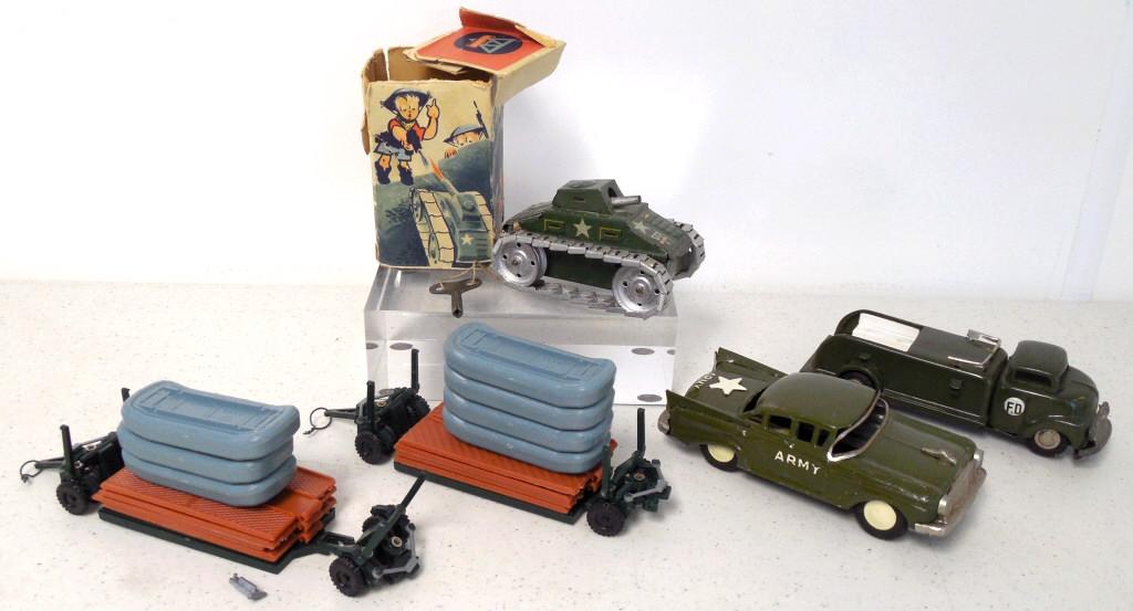 lot of 5 Military Toys - Arnold, Line Mar toys, Si (1 of 8)