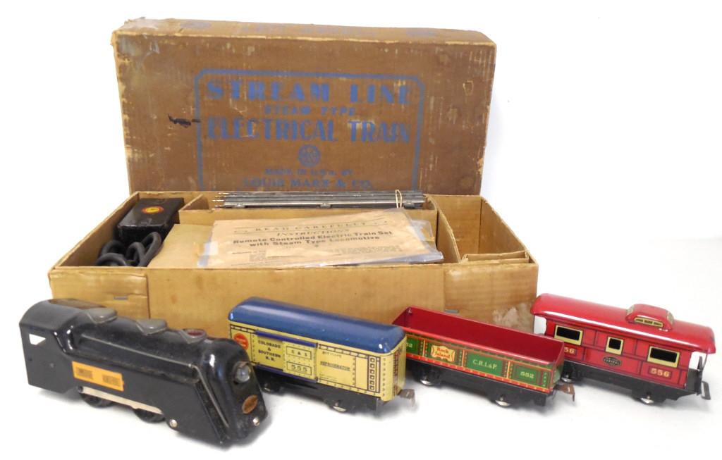 Marx Stream Line Stream Type Electrical Train (1 of 6)