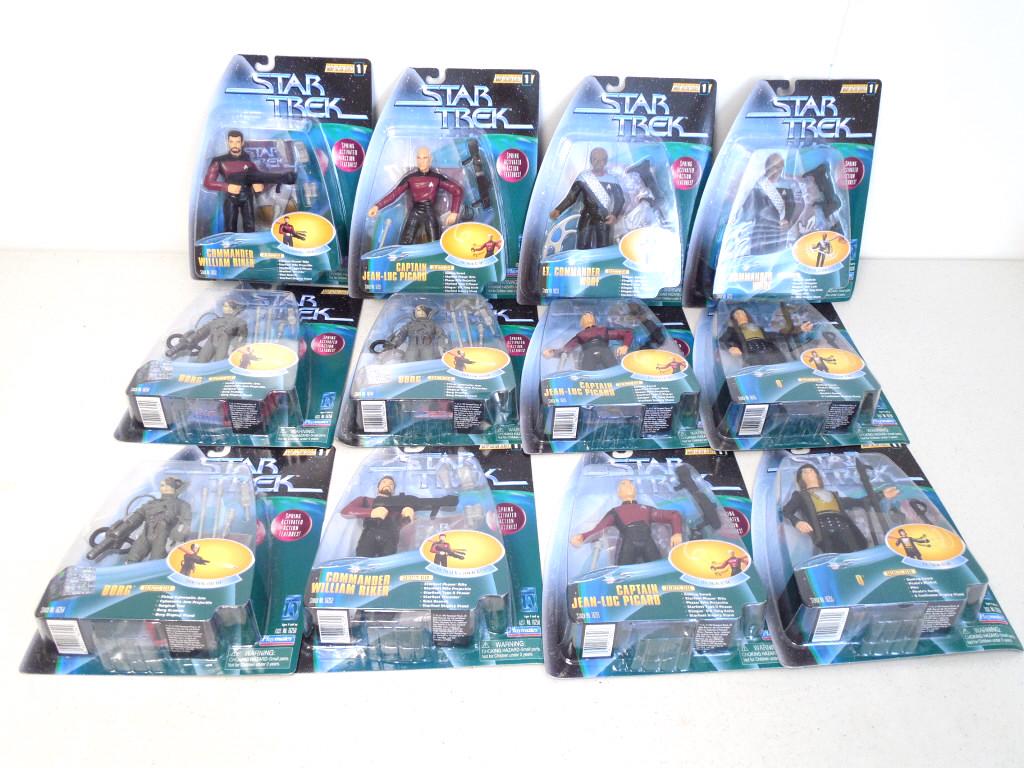 lot of 12 Star Trek action figures (1 of 8)