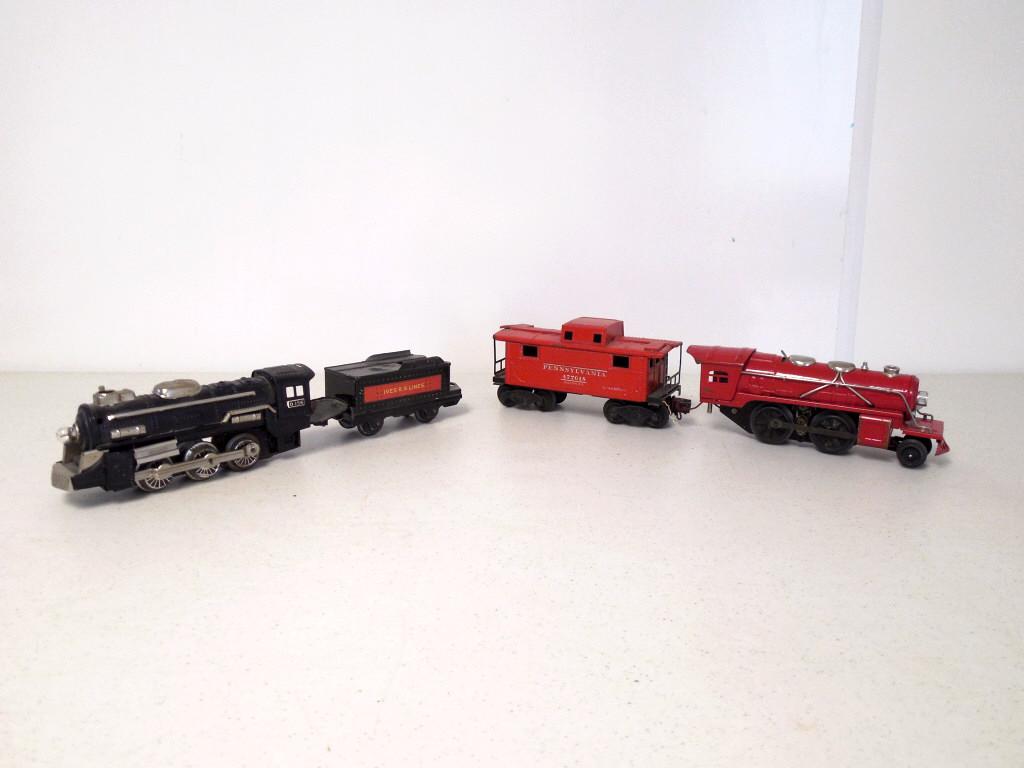 lot of 4 trains Lionel Jr & others (1 of 3)