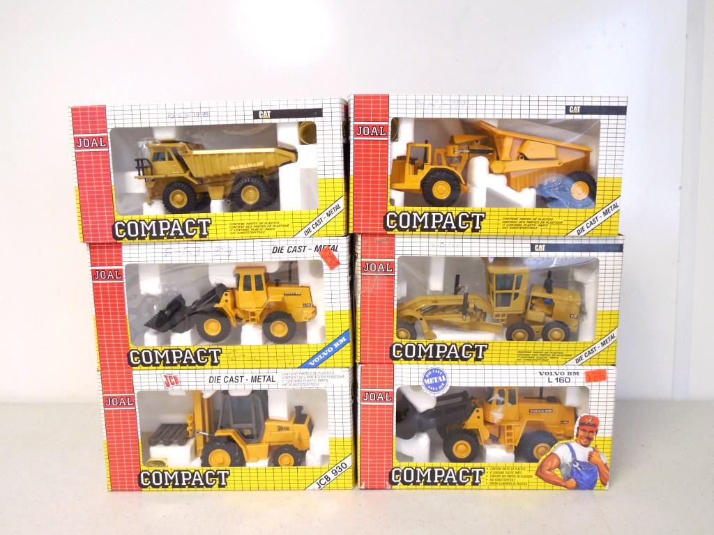 lot of 6 Joal Die Cast Construction Equipment (1 of 6)