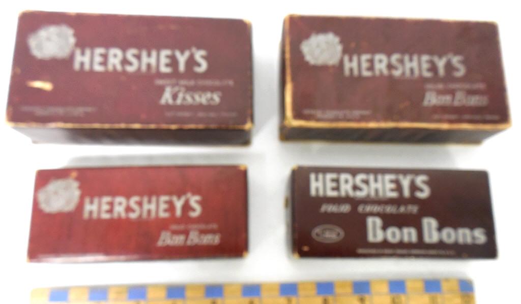 Lot of 4,Hershey Kisses and Bon Bon boxes (1 of 14)
