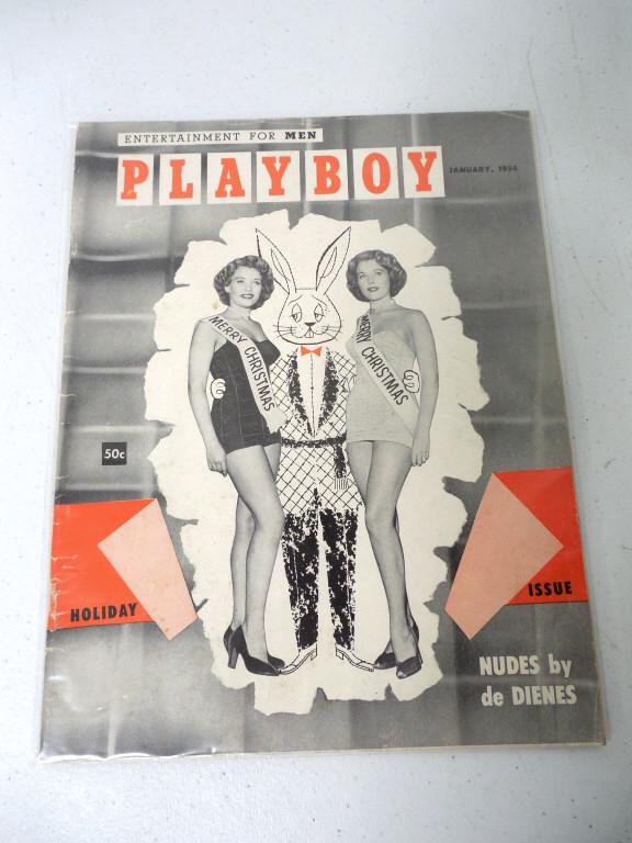 Playboy Magazine ,January 1954 (1 of 2)