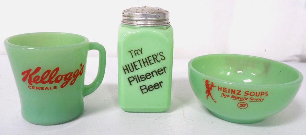 Lot of 3,Fire King Advertising and Others (1 of 10)