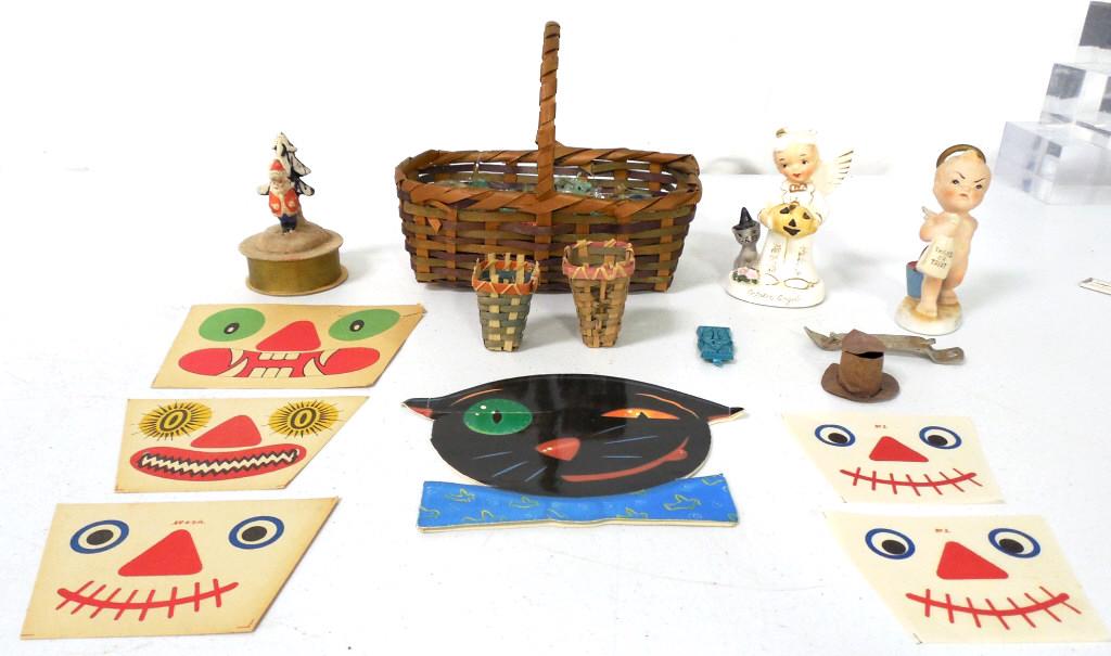 Lot of 19,Assorted Paper,Baskets,Lefton Items (1 of 11)