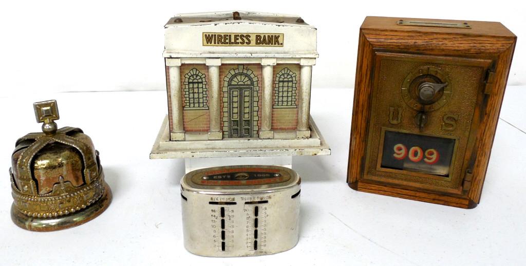 lot of 4 banks (1 of 8)