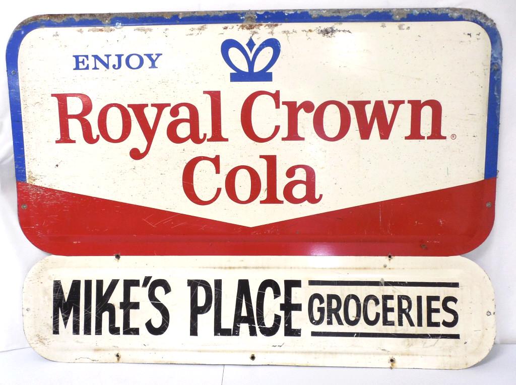 Royal Crown Cola Tin Sign (1 of 12)