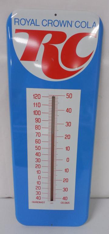 Royal Crown Cola Tin Thermometer (1 of 5)