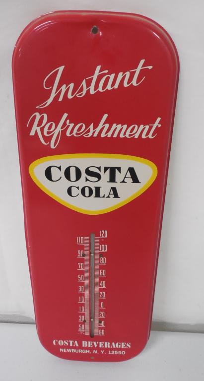 Costa Cola Tin Thermometer (1 of 5)