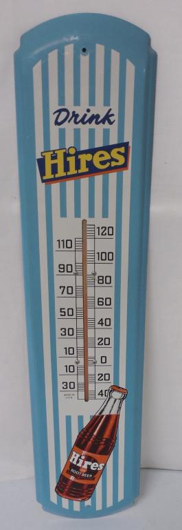Hire's Root Beer Tin  Thermometer (1 of 7)