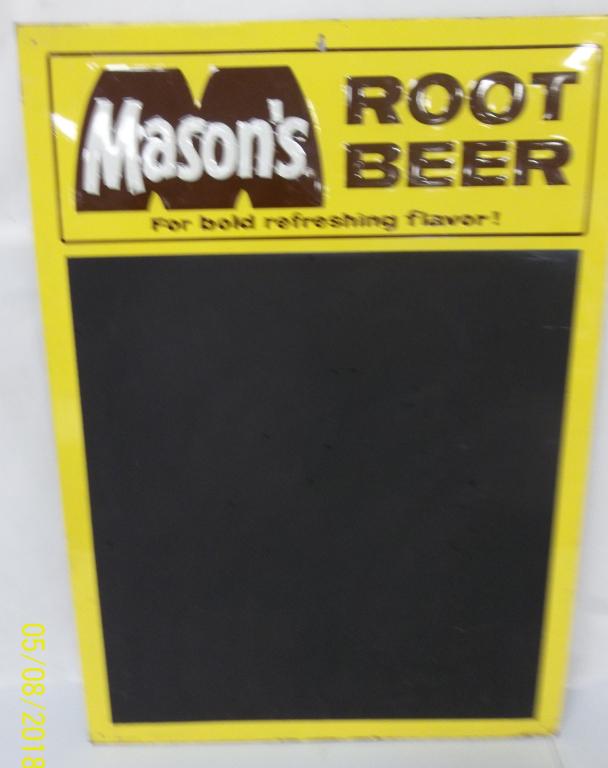 Mason"s Root Beer Tin Menu Board (1 of 5)