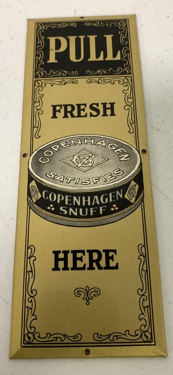 Copenhagen Snuff Advertising Door pull (1 of 3)
